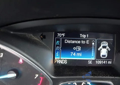 2014 Ford Escape Se z USA, uszkodzony, nr VIN 1FMCU9GX7EUC41199